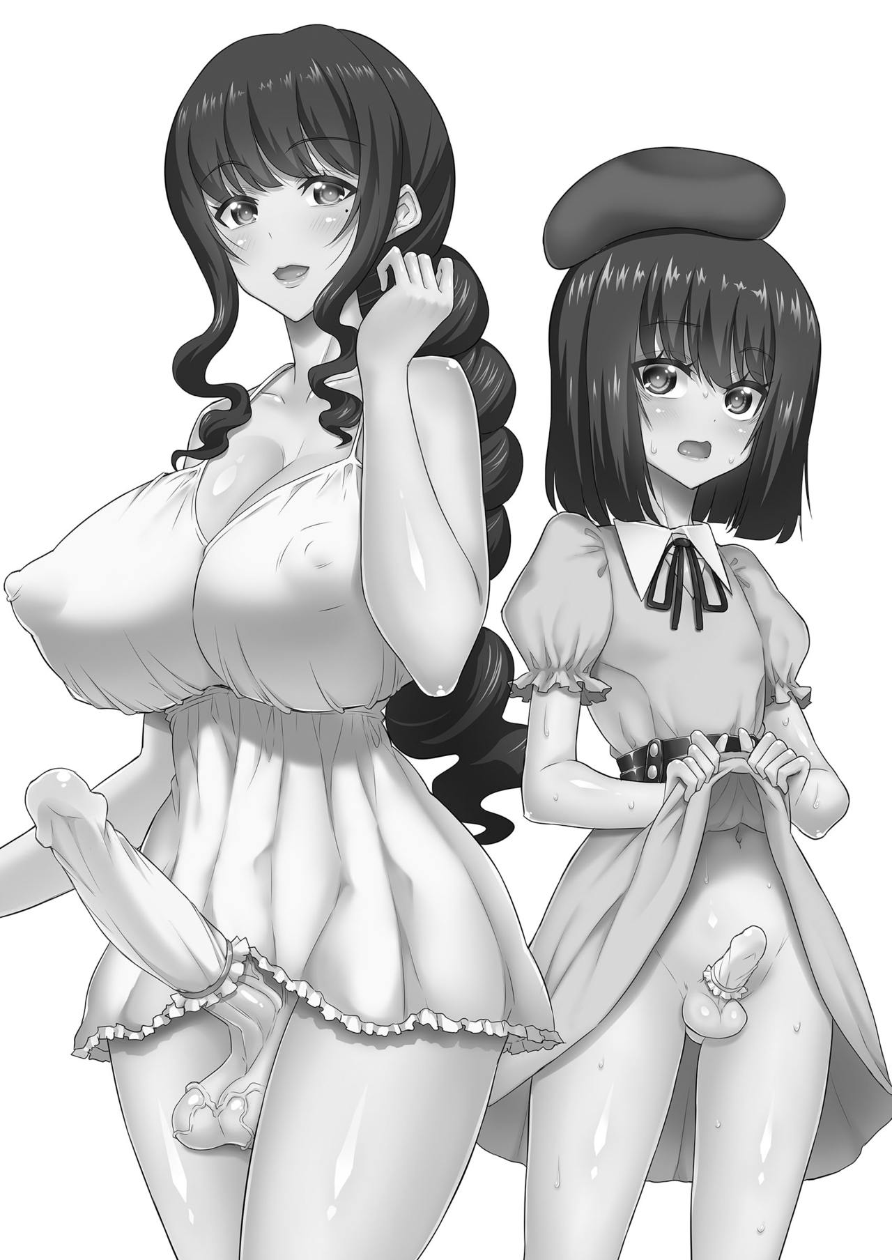 [千夜茶房 (α・アルフライラ)] ふたなりお姉さん×男の娘 逆アナルSEX・メス堕ち彼女 [中国翻訳] [DL版]