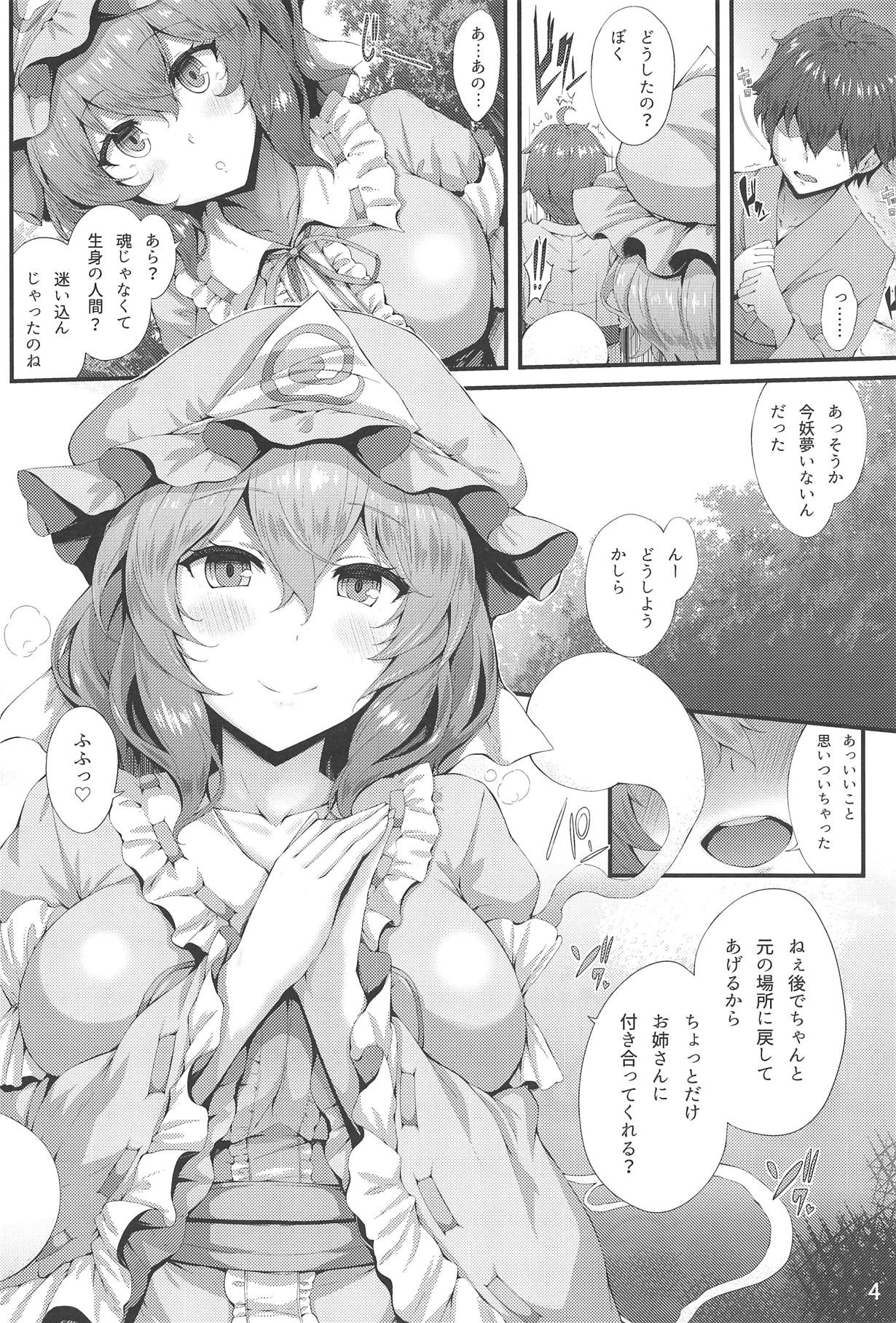 (例大祭16) [YuKi-IRo (ゆきうさぎ。)] さそい♥ざくら (東方Project)