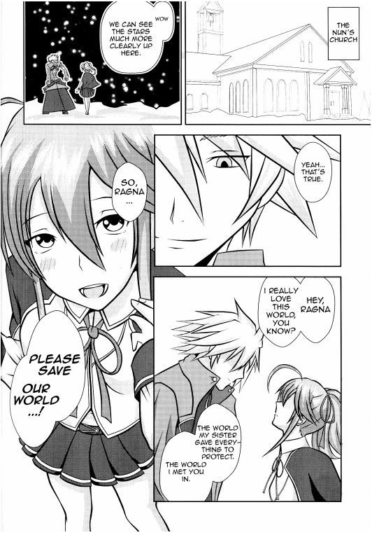 BlazBlue Ragna x Celica Hentai Doujinshi by Fisel fromREVELLIUSチーム