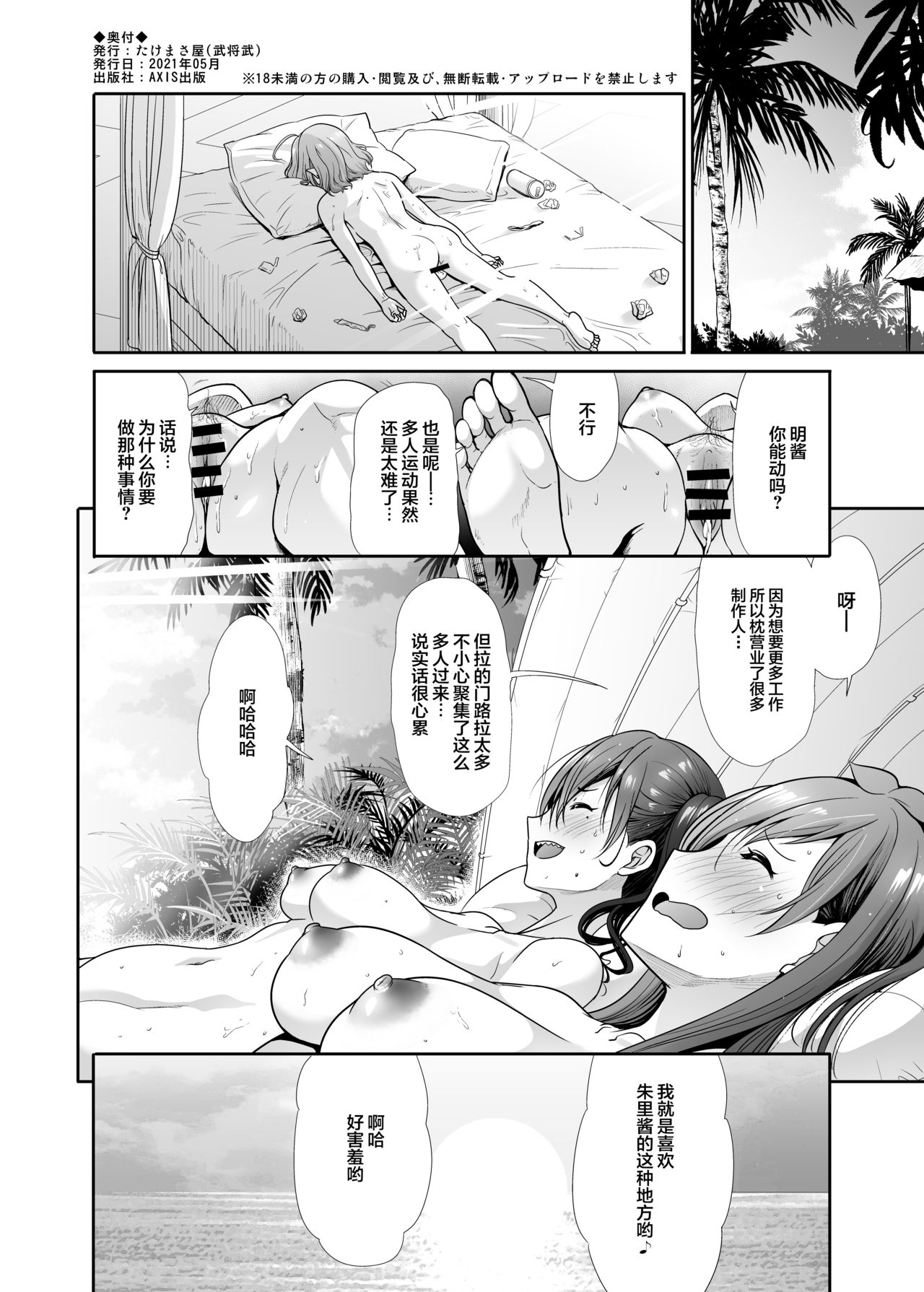 [たけまさ屋 (武将武)] 堕落ノ舞踏会 (アイドルマスター シンデレラガールズ) [中国翻訳] [DL版]