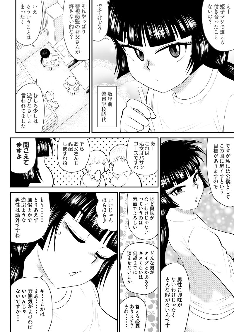 [FAKE庵] おんな警部補姫子外伝・キスクラブ編