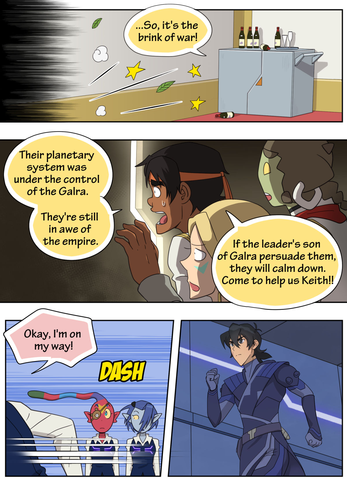 [halleseed] ランスの秘密は二つある (Voltron: Legendary Defender) [英語]