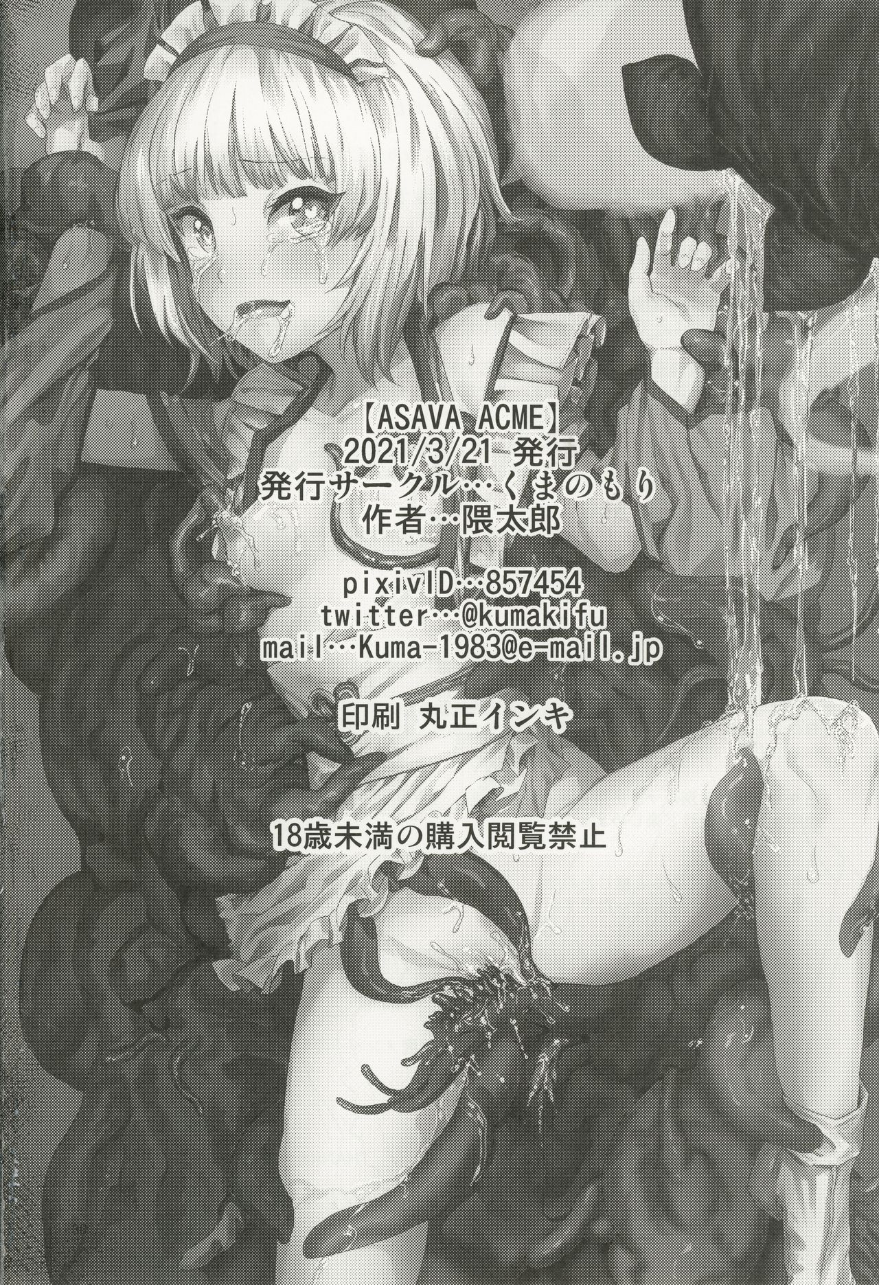 (例大祭18) [くまのもり (隈太郎)] ASAVA ACME (東方Project)