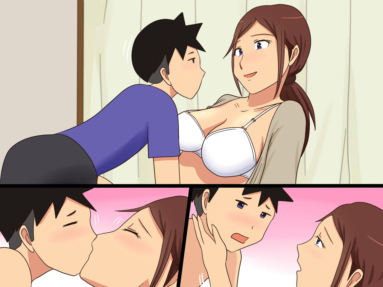 [年上熟女の魅力] 綺麗なおばさんとお風呂でセックスした童貞