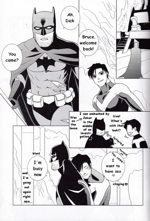 [悪役笑い三段活用 (銀丸)] 82+801×2+83 (バットマン) [英訳]