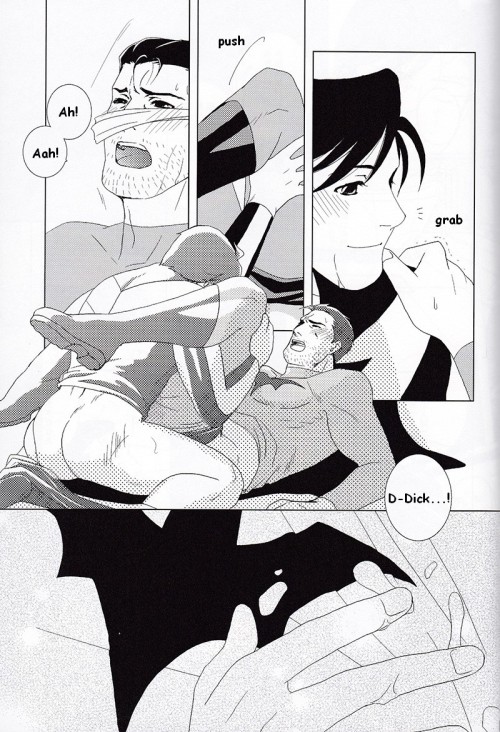 [悪役笑い三段活用 (銀丸)] 82+801×2+83 (バットマン) [英訳]