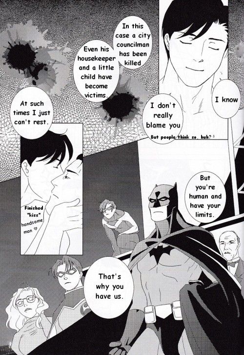 [悪役笑い三段活用 (銀丸)] 82+801×2+83 (バットマン) [英訳]