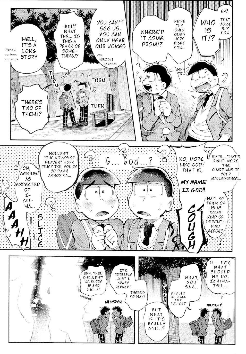 [桃色熱月 (木崎七)] ブルーライトエフェクトに見る僕達の未来は、 (おそ松さん) [English]