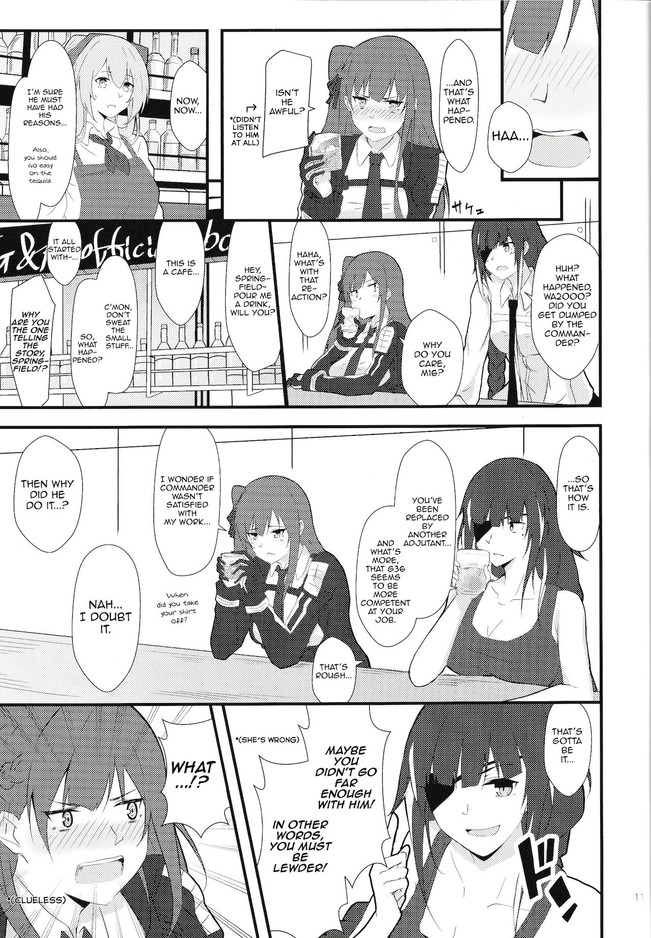 (COMIC1☆15) [ふぇると工房 (Flugel)] メイドなWA2000 (少女前線) [英訳]