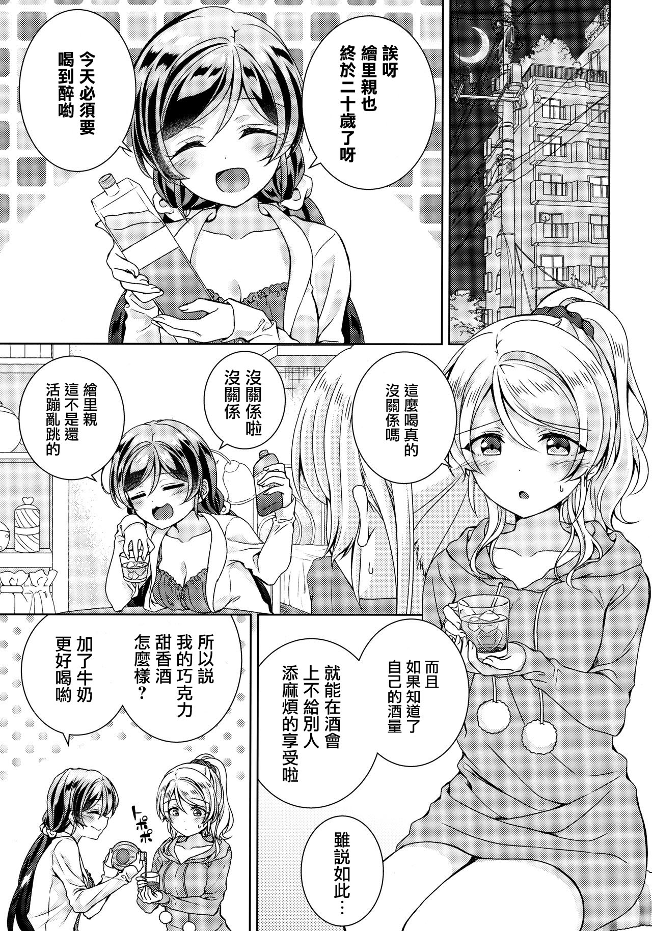 (僕らのラブライブ! 24) [玄米茶 (モグ)] In The Dark (ラブライブ!) [中国翻訳]