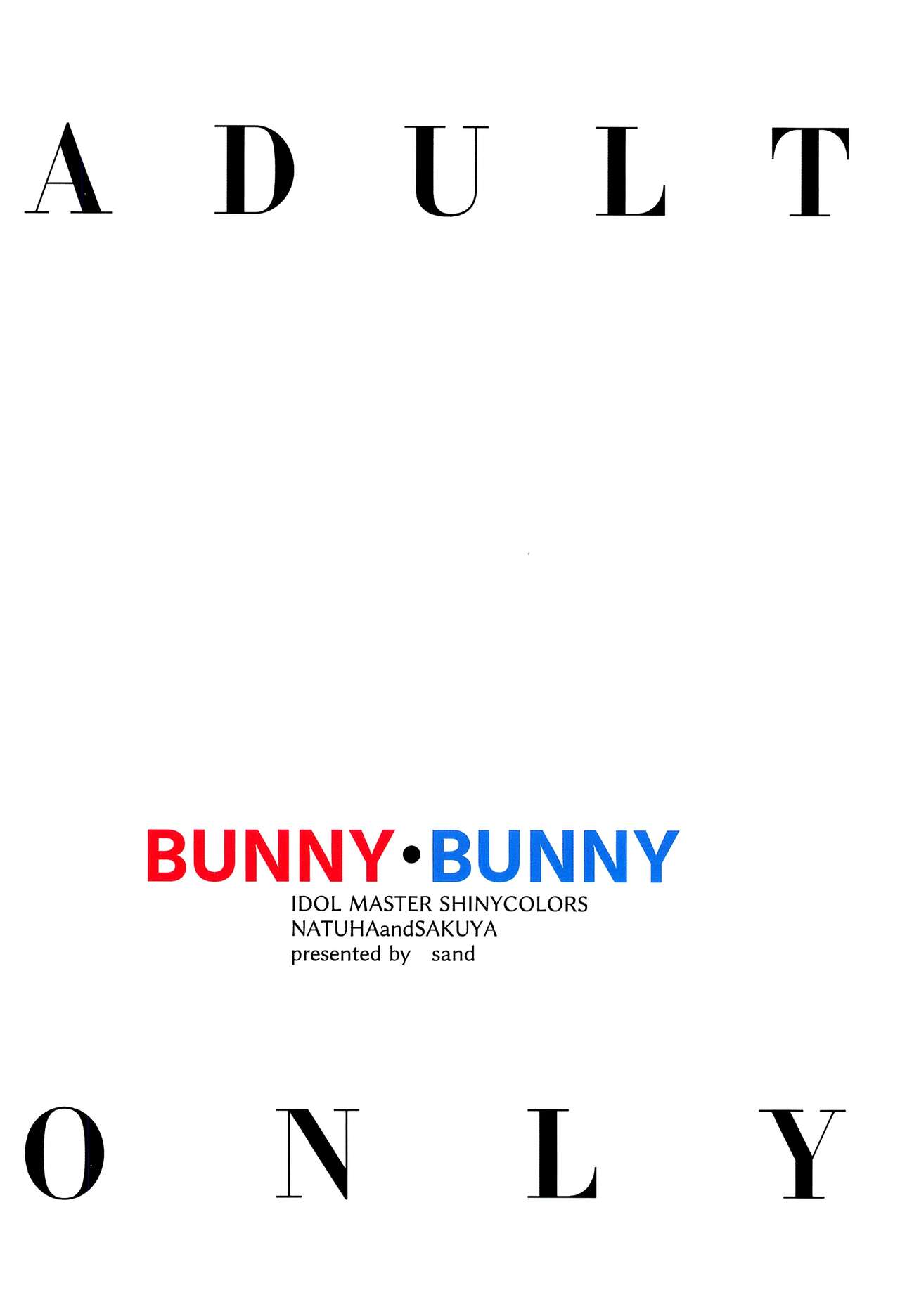 (C99) [sand (浅ひるゆう)] BUNNY‧BUNNY (アイドルマスター シャイニーカラーズ) [中国翻訳]