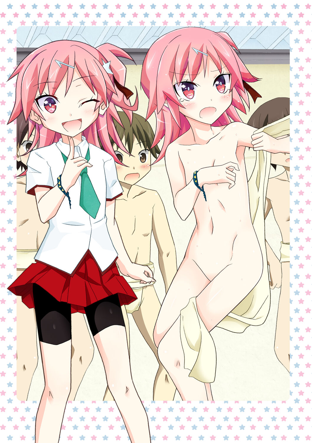 [松野すすむ] すっぽんぽん少女の露出性活 [DL版]