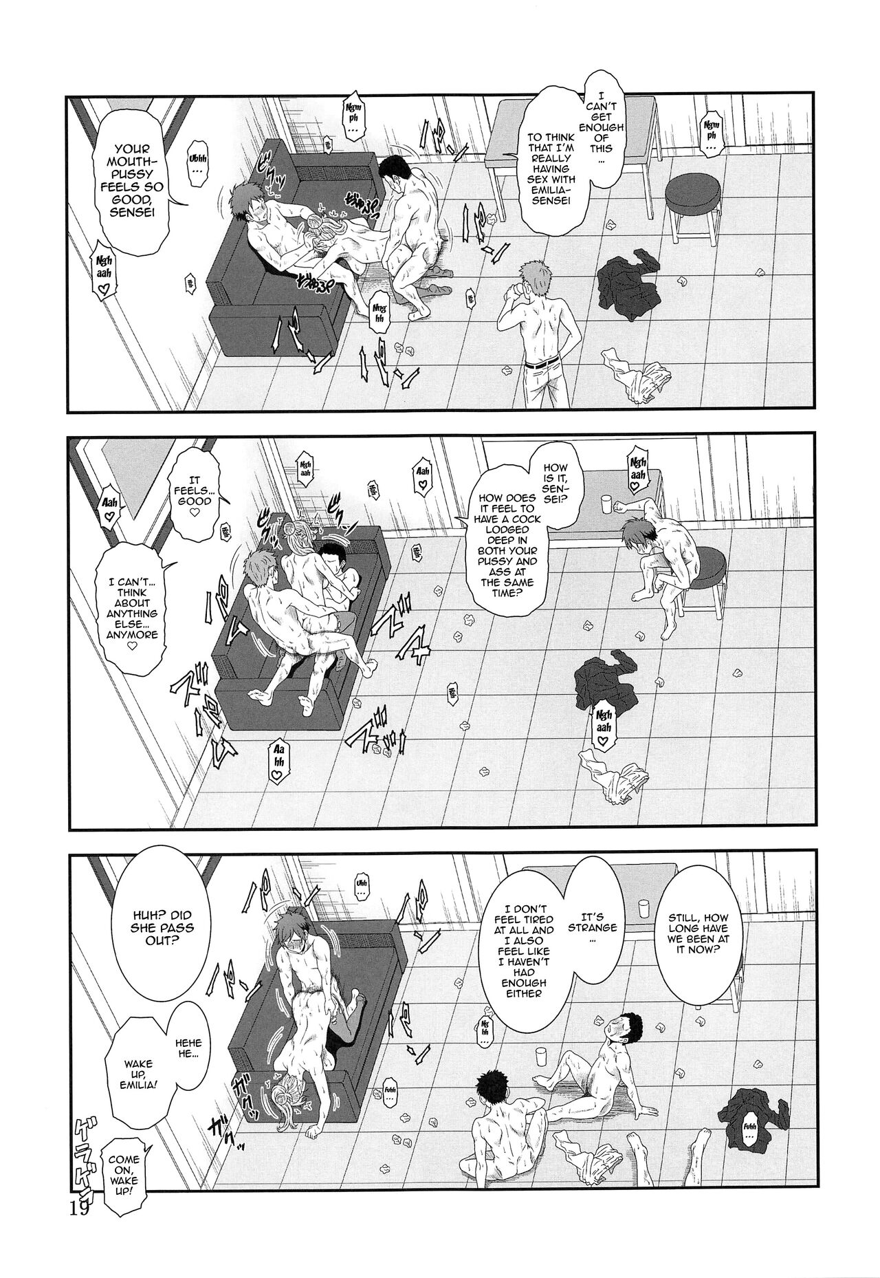 [俺たちミスノン一家 (須原シイナ)] 自縄自縛の学院教師 (魔王学院の不適合者) [英訳]