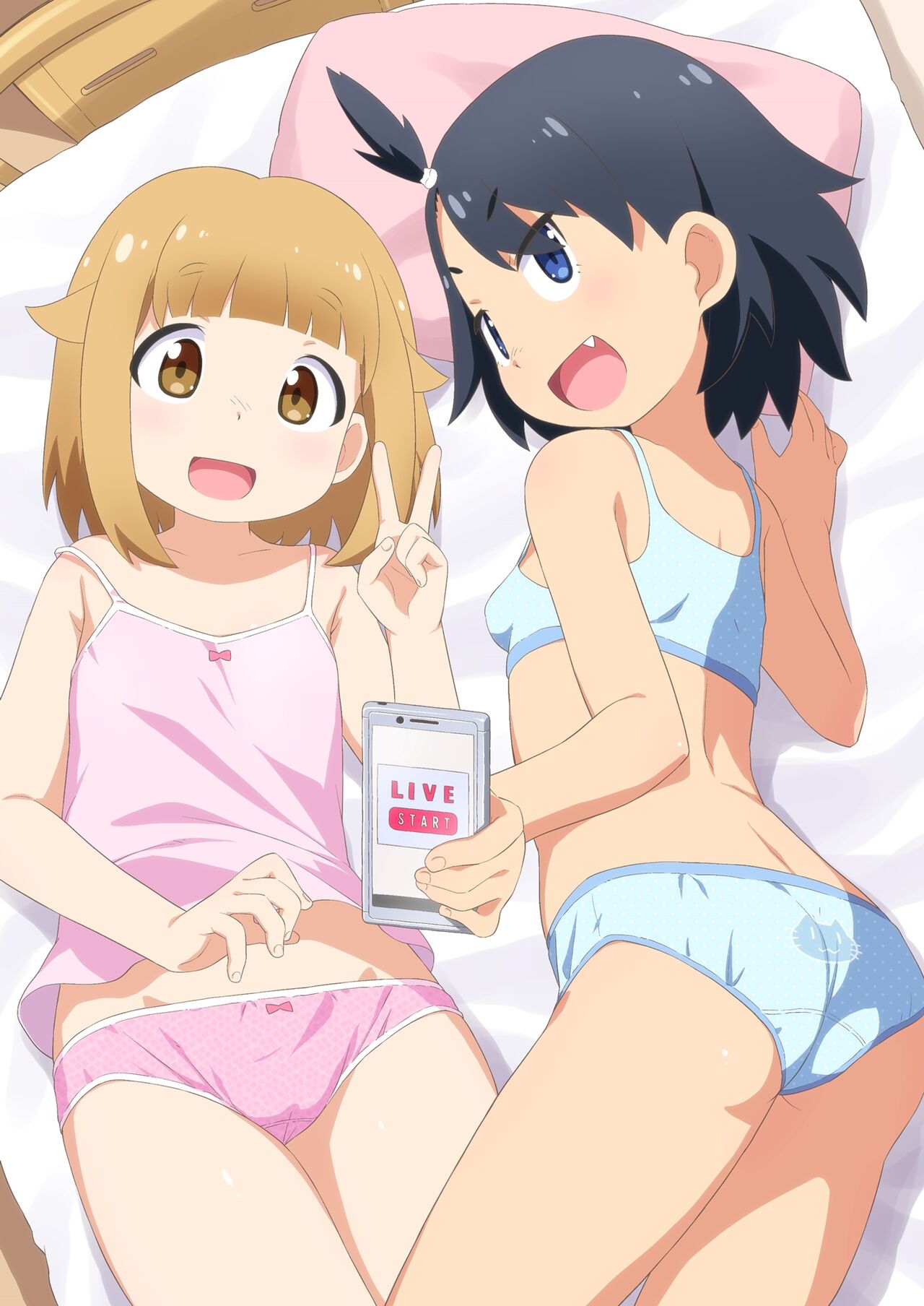 [夢先案内回覧版 (ひろひろき)] 夏海と陽渚のえっちな生配信がんばるぞっ (放課後ていぼう日誌) [DL版]