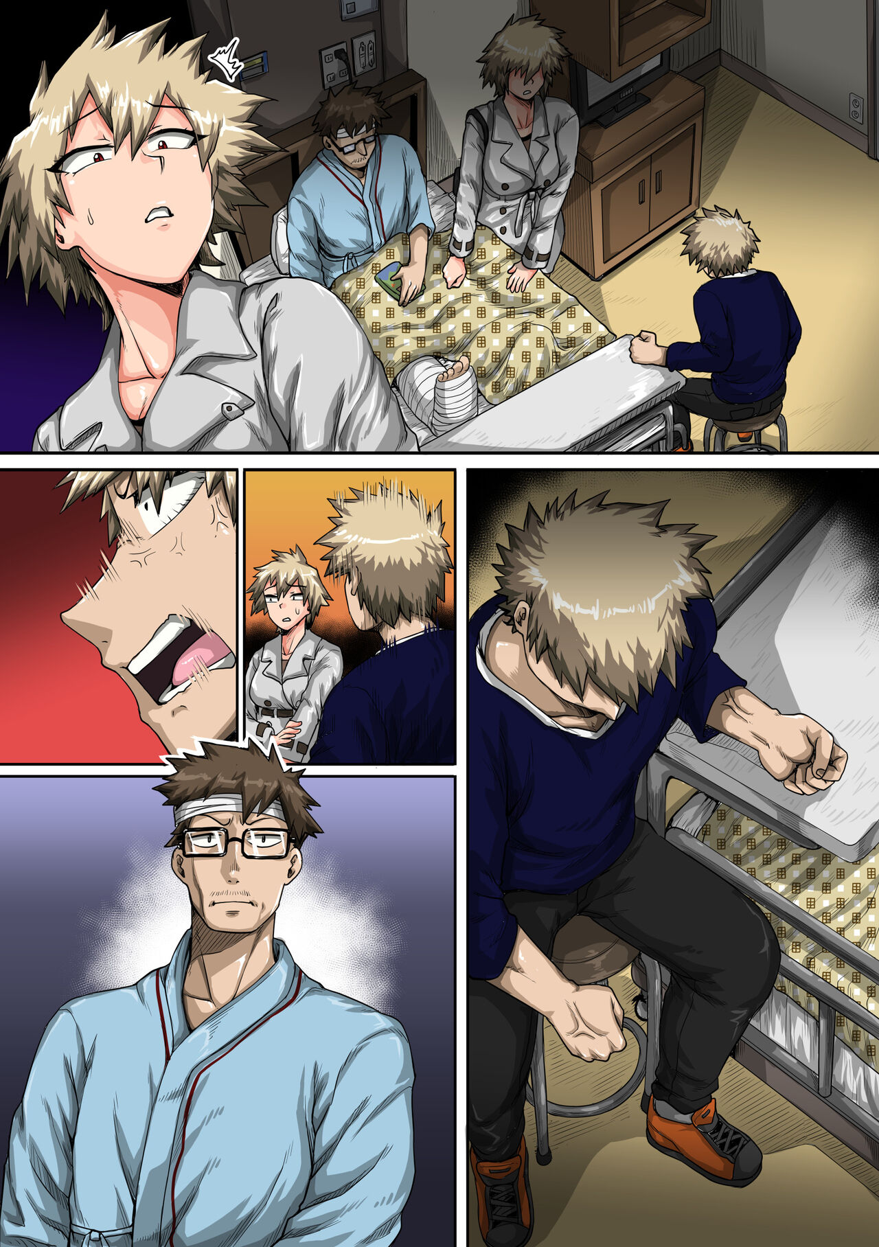 [ジュースボックス工場 (ジュナジュナジュース)] 僕のハーレムアカデミア7話「爆豪ママとの夏休み中編」