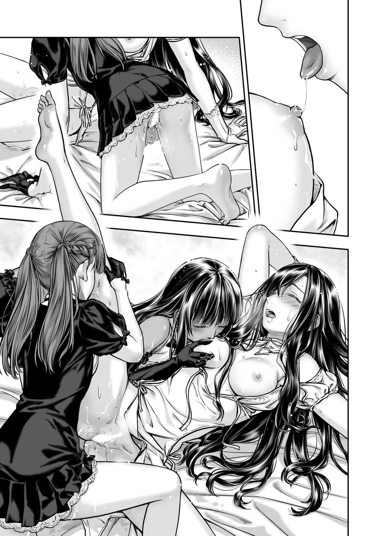 [武川慎] 百合香と乾かないシーツ 乱れ百合 [中国翻訳] [DL版]