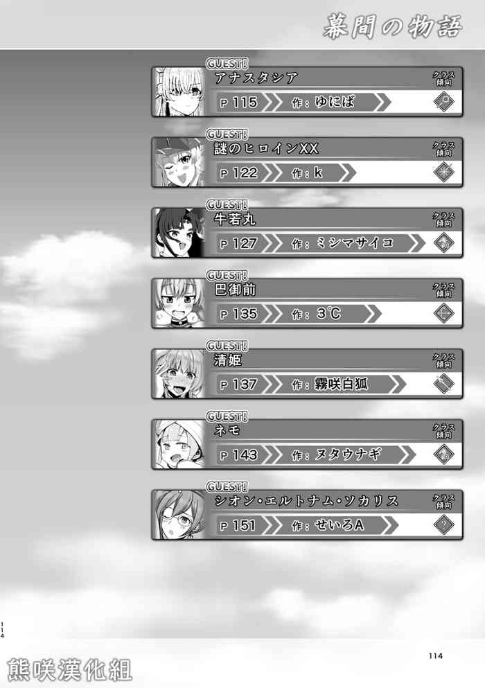 [ジンギスカンの玉葱は俺の嫁 (谷口さん)] 君になる 総集編 幕間の物語 (Fate/Grand Order) [中国翻訳] [DL版]