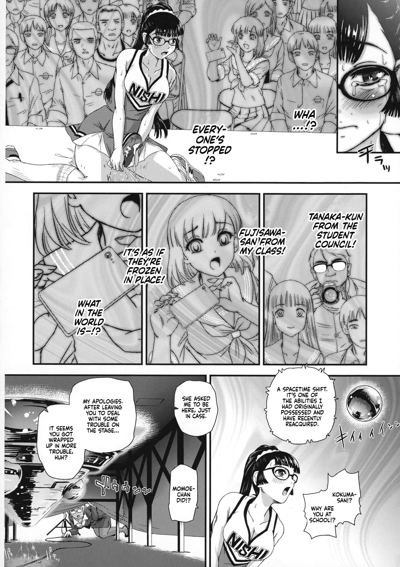 (C99) [Behind Moon (ダルシー研Q所)] ふたなりなので学校性活が不安です♥♥6 [英訳]